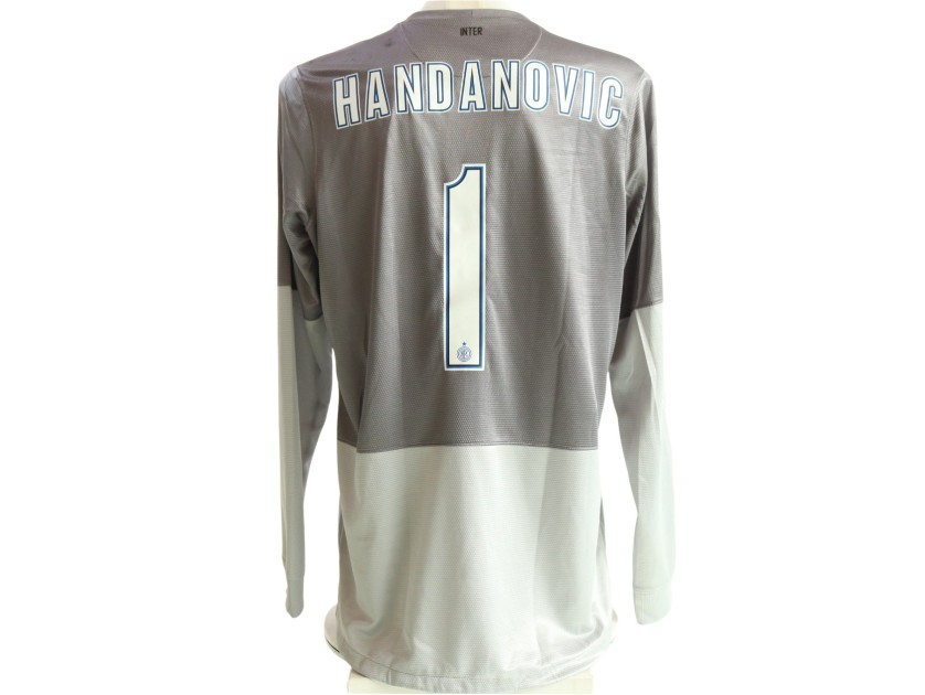 R - Handanovic's Inter Match-Issued Shirt Inter, 2013/14