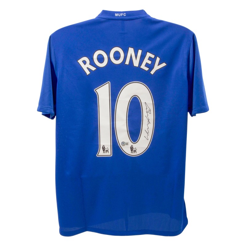 Wayne Rooney's Manchester United Signed Replica Shirt