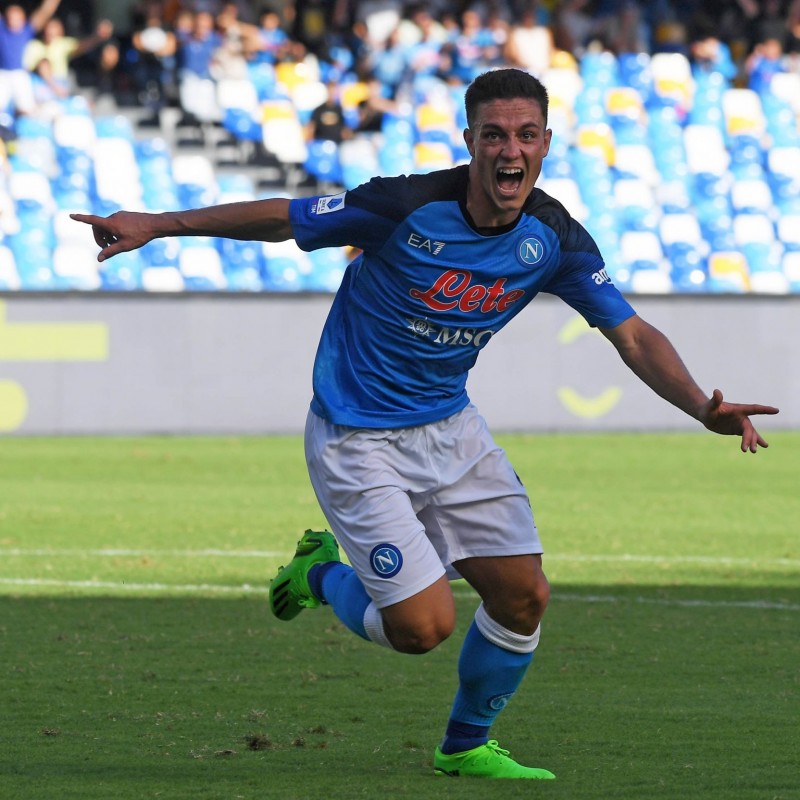 Raspadori's Napoli Signed Match Shirt, 2022/23 