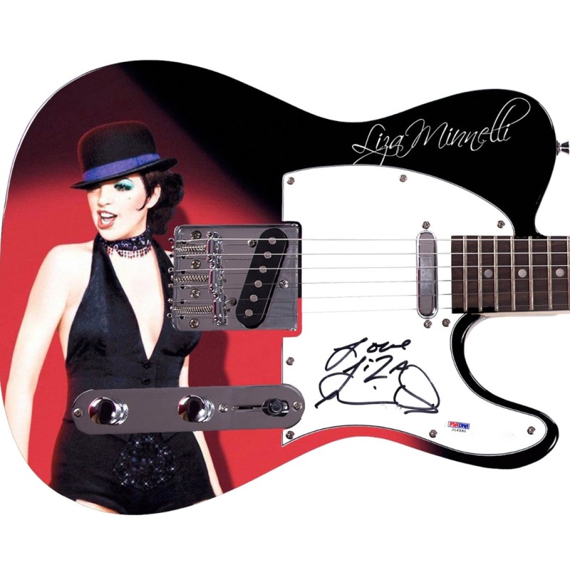 Battipenna chitarra Custom Signature Edition - Autografato da Liza Minelli