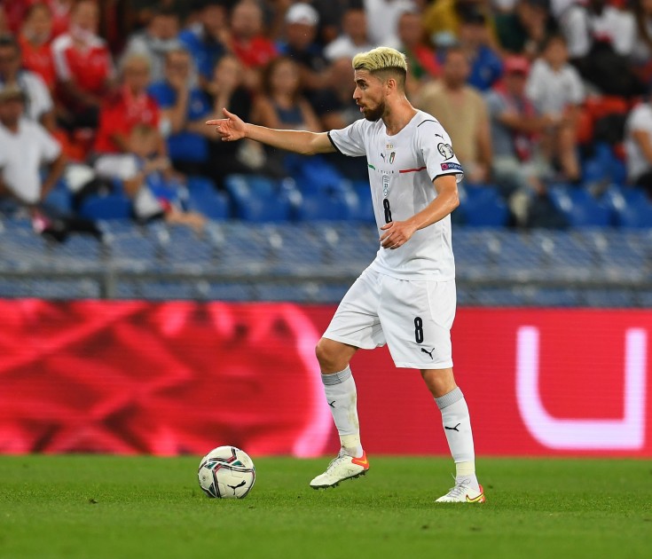 Jorginho's Match Shirt, Switzerland-Italy 2021