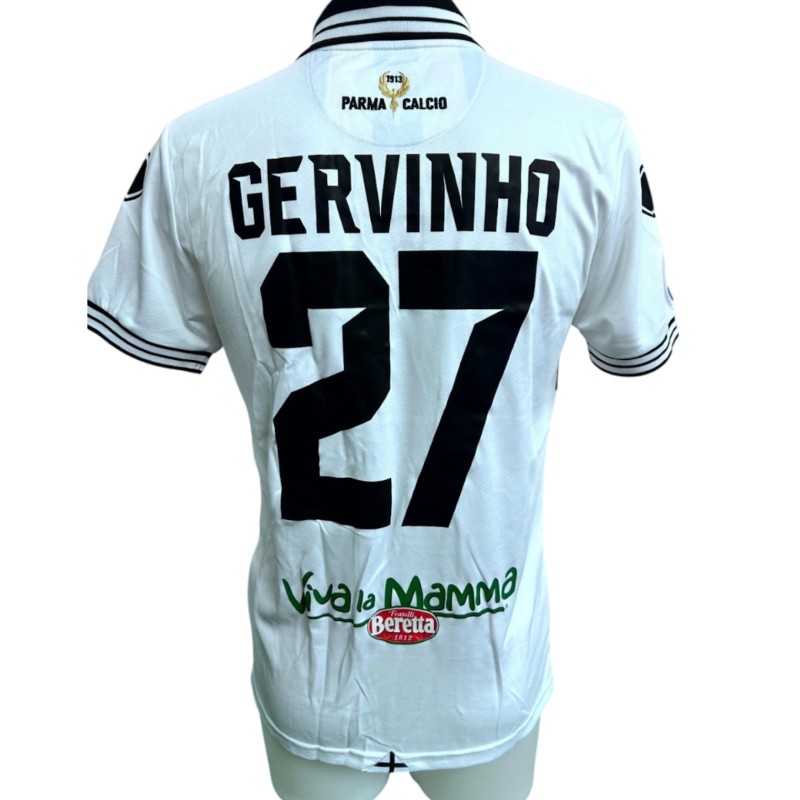 Gervinho's Match-Worn Shirt, Parma vs Milan 2019