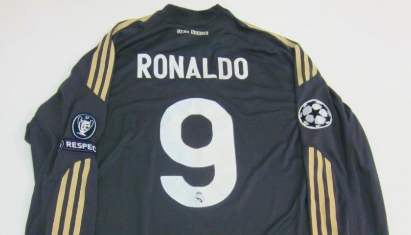 Real Madrid 2009-2010 Away football shirt jersey Adidas size 2XL #9 Ronaldo