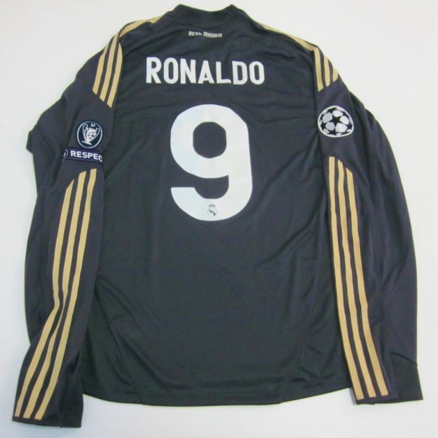 Cristiano Ronaldo Real Madrid issued/worn shirt, Spanish Liga 2009/2010