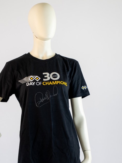 Randy Mamola Signed Day of Champions 30th Anniversary T-shirt 