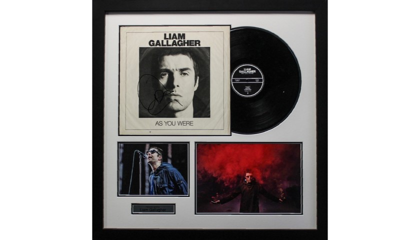 Liam Gallagher 'As You Were' Signed Album LP