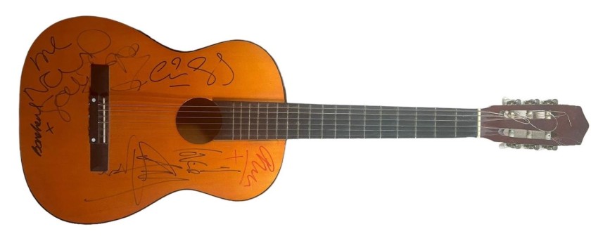 Exclusive Oasis Signed Acoustic Guitar