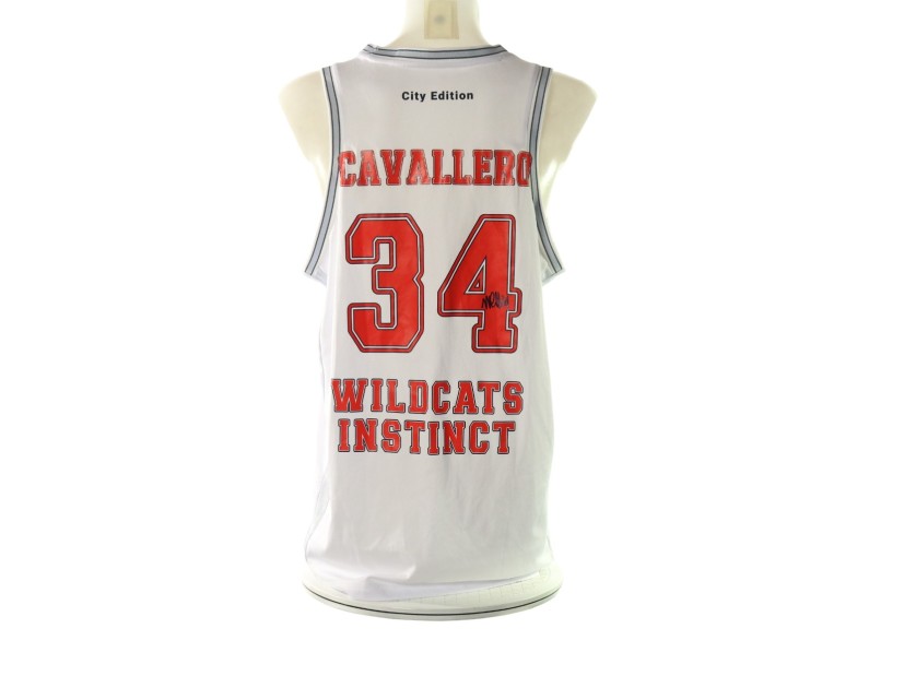 Cavallero's Urania Basket "Special Edition" Signed Match-Worn Home Jersey, 2025/26