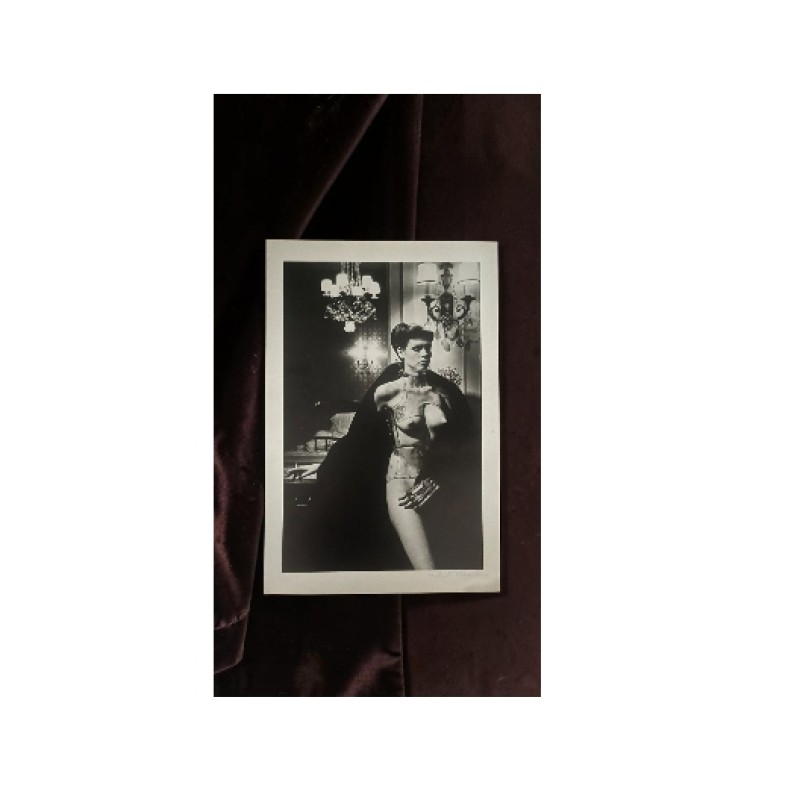 Helmut Newton Signed Jane Kirby Photograph