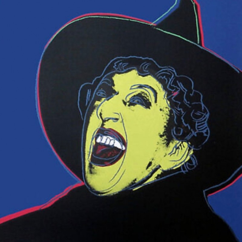 'The Witch' Unsigned Screenprint by Andy Warhol - Diamond Dust Edition