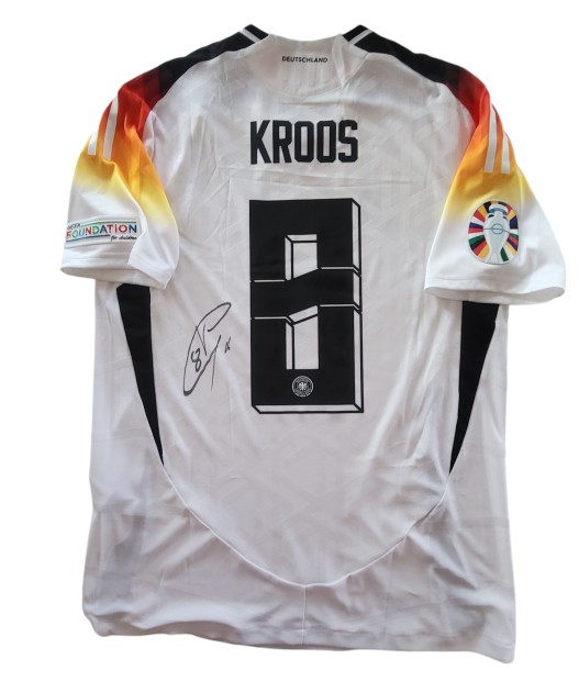 Maglia Preparata Kroos Spagna vs Germania, EURO 2024 - Autografata