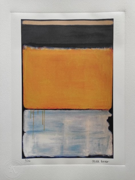 "No.10" Lithograph Signed by Mark Rothko