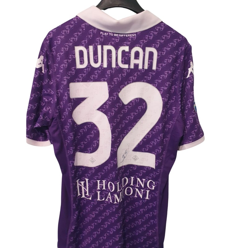 Duncan's Fiorentina Match-Worn Shirt, 2023/24