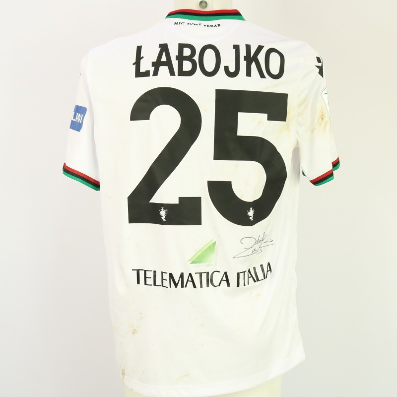 Labojko's unwashed Signed Shirt, Pisa vs Ternana 2024 