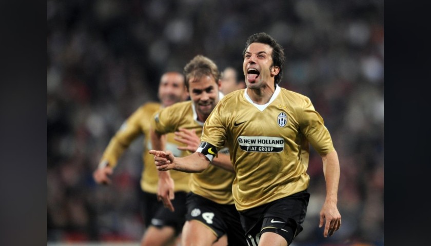 Del Piero's Juventus Signed Match Shirt, 2008/09 