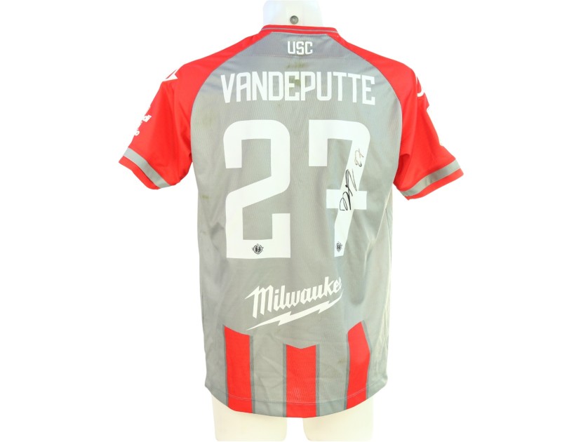 Vandeputte's Signed Unwashed Shirt, Cremonese vs Reggiana 2024