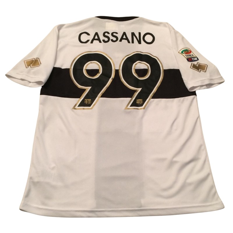 Cassano's Parma Match-Worn Shirt, 2013/14