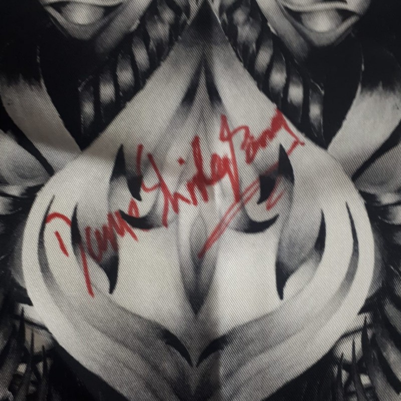 Julien McDonald Scarf, Signed by Dame Shirley Bassey