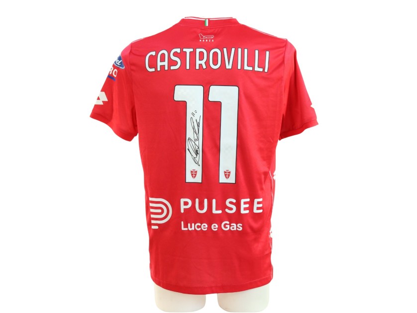 Maglia Castrovilli unwashed Monza vs Torino 2025 - Autografata