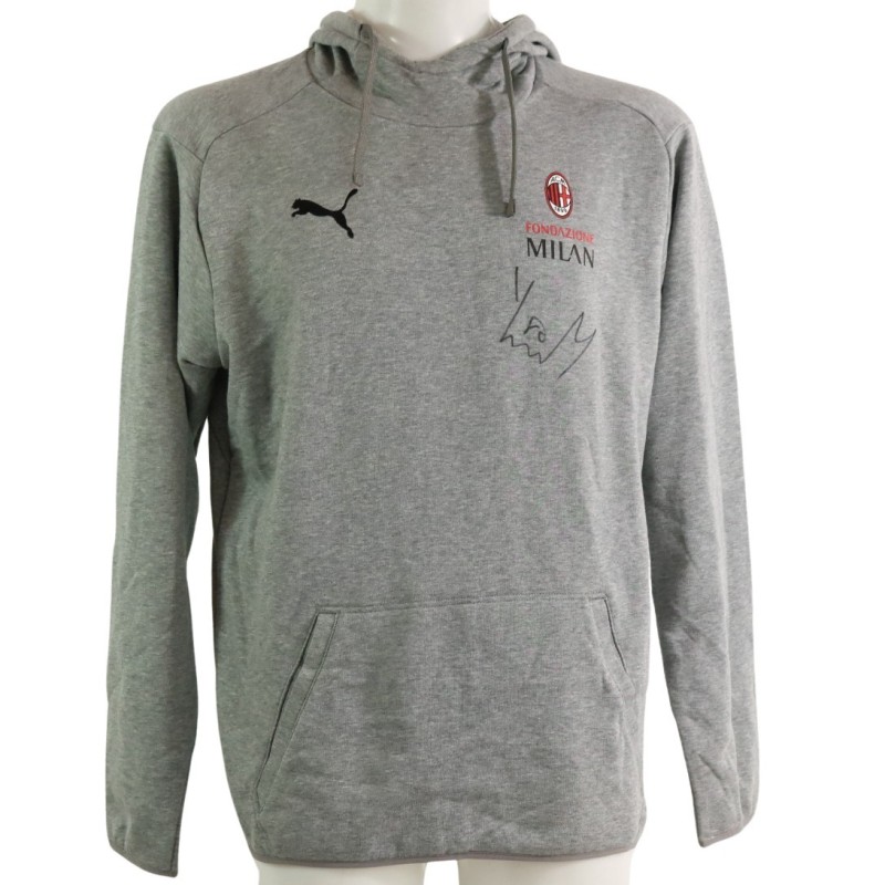 Fondazione Milan Sweatshirt Signed by Yunus Musah