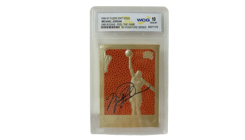 Michael Jordan Limited Edition Gold Card 