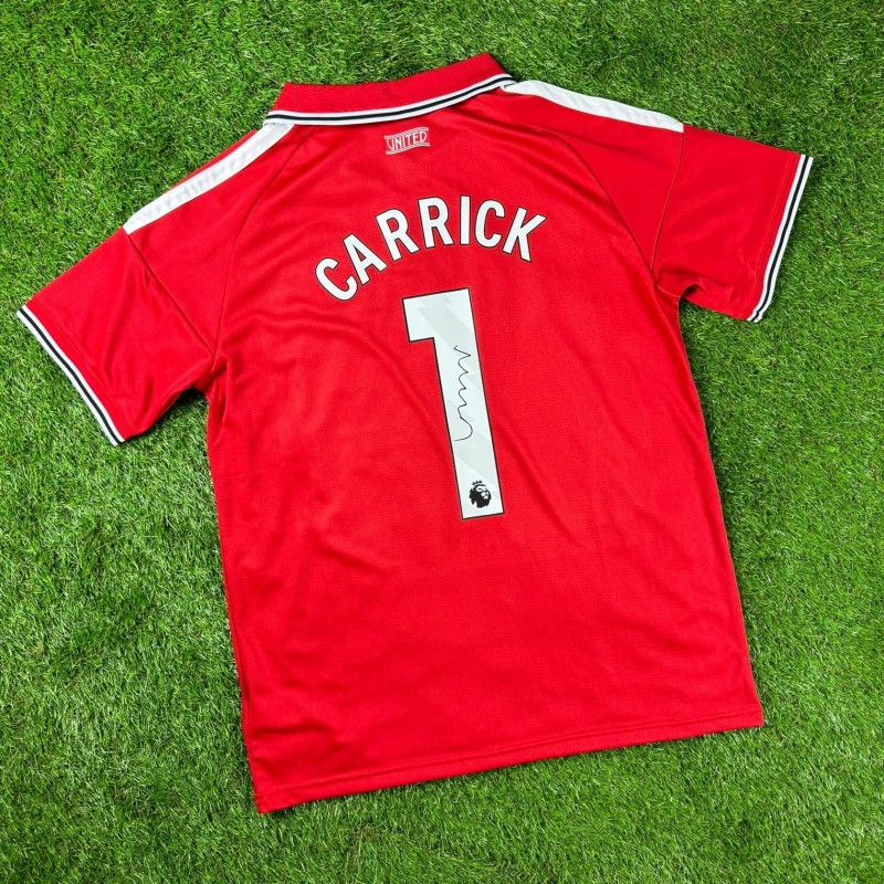 Michael Carrick Signed Manchester United 2026-27 Home Football Shirt