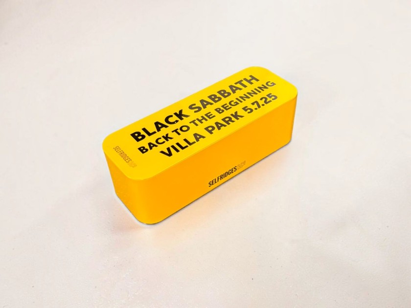 Black Sabbath Back To The Beginning Selfridges Official Wine Tin