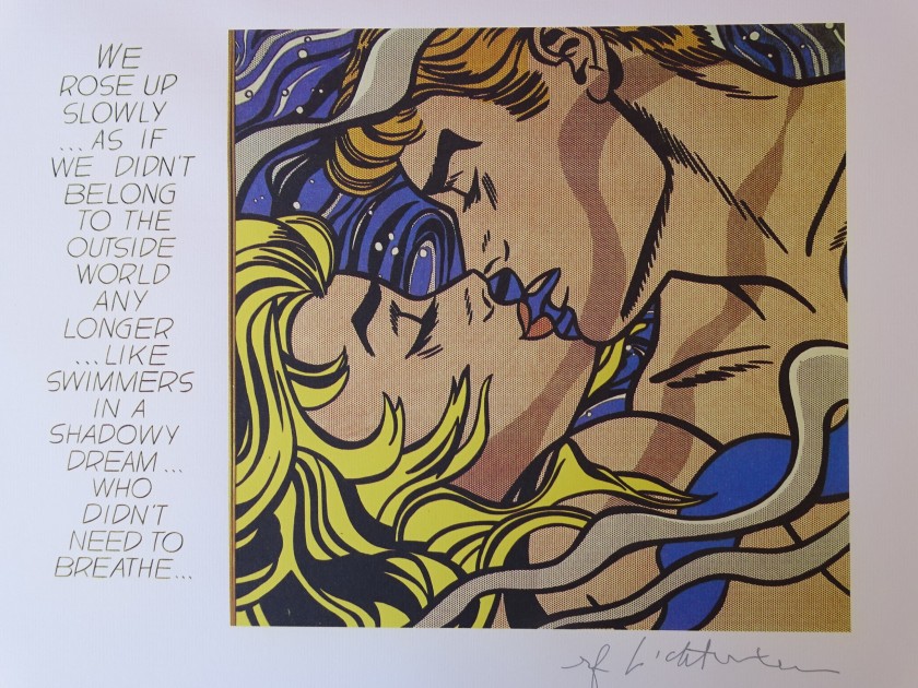 Roy Lichtenstein "We Rose Up Slowly"