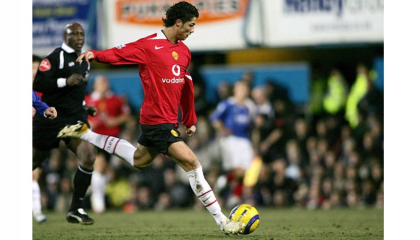 Ronaldo Official Manchester United Shirt, 2004/05 