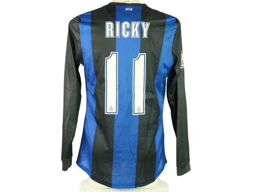 Ricky Alvarez's Inter FC Match Shirt, TIM Cup 2012/13