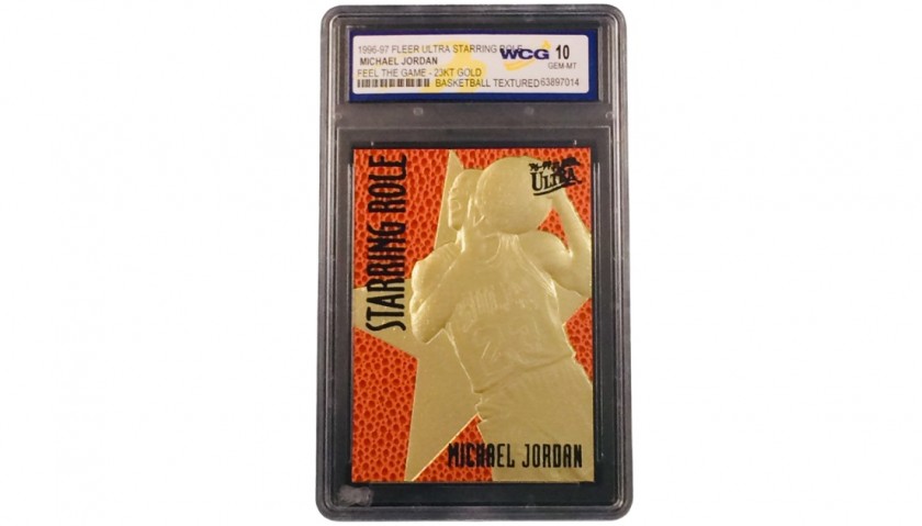 Michael Jordan Limited Edition Gold Card 