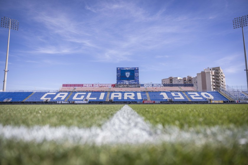Enjoy the Cagliari vs Fiorentina Match from the Blue Stand + Walkabout Museum and Locker Rooms
