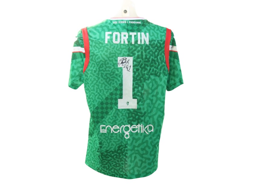 Fortin's Signed Unwashed Shirt, Trento vs Padova 2024