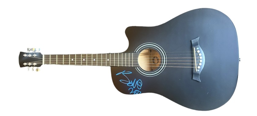 Bono of U2 Signed Acoustic Guitar