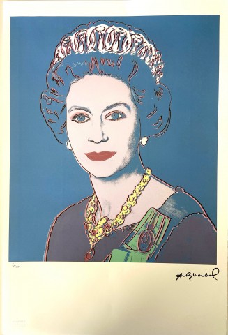 Andy Warhol - Queen Elizabeth II Signed Limited Edition