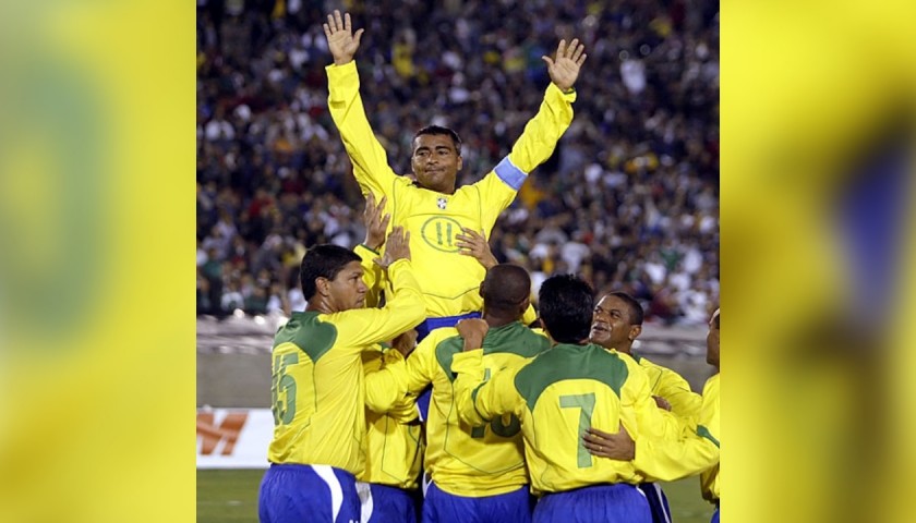 Romario's Official Brazil Signed Shirt, 2004