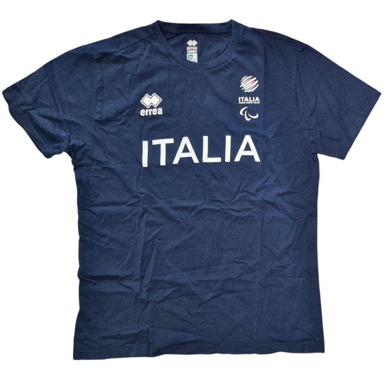 Paris 2024 Olympics - Errea ITALY T-Shirt by Sara Cirelli