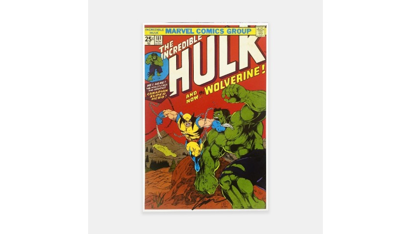 Hulk 181 Print Signed by Whilce Portacio