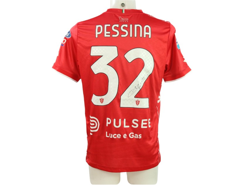 Pessina's Monza Issued Signed Shirt, 2024/25