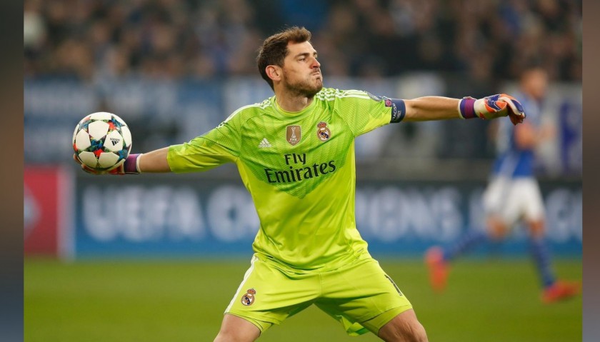 Casillas' Real Madrid Match-Issued Shirt, UCL 2014/15