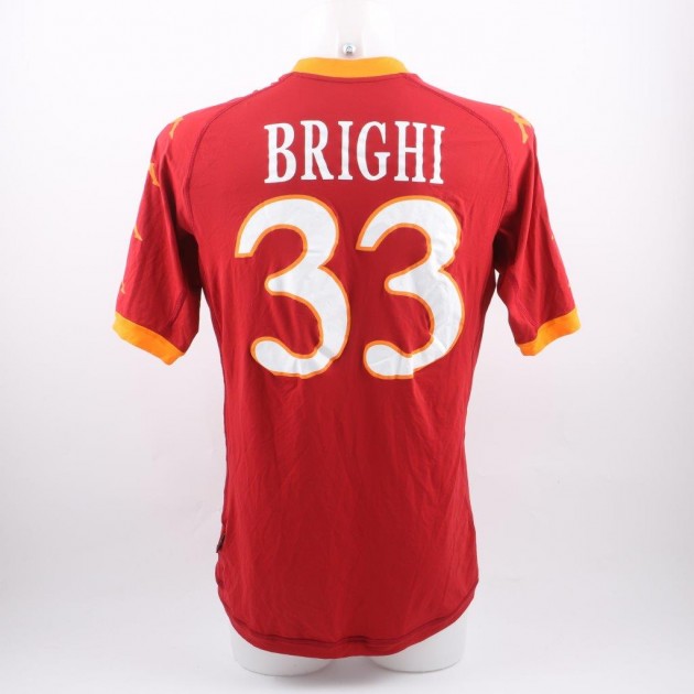 Brighi's AS Roma match issued/worn shirt, Tim Cup 2011