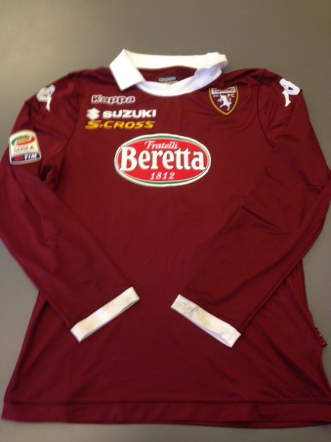 Torino worn shirt by Padelli in Hellas Verona-Torino, Serie A 2013/2014