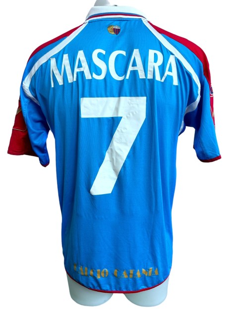 Mascara's Match Worn Shirt, Catania vs Bari 2010