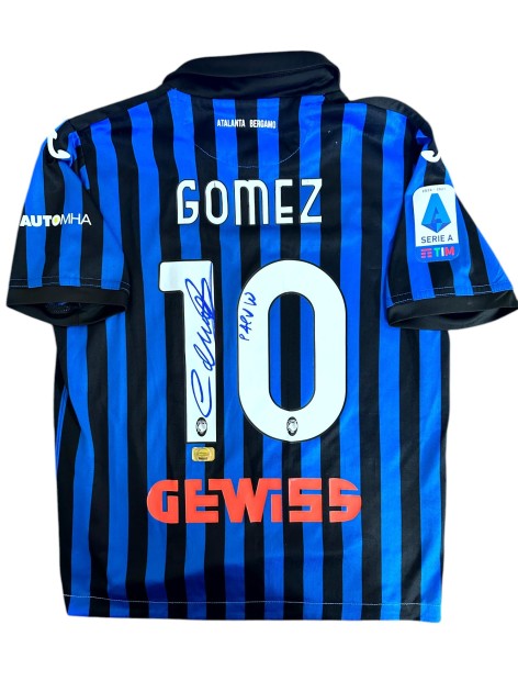 Maglia Ufficiale Papu Gomez Atalanta, 2020/21 - Autografata