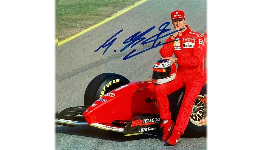 Michael Schumacher Signed Photograph