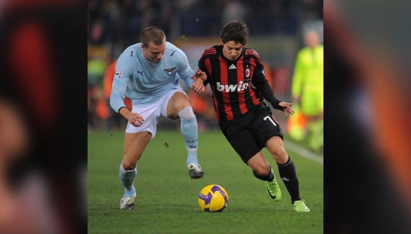 Pato's Signed Match Shirt, Lazio-Milan 2009