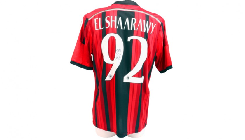 El Shaarawy Signed 2014/2015 Milan Issued Shirt