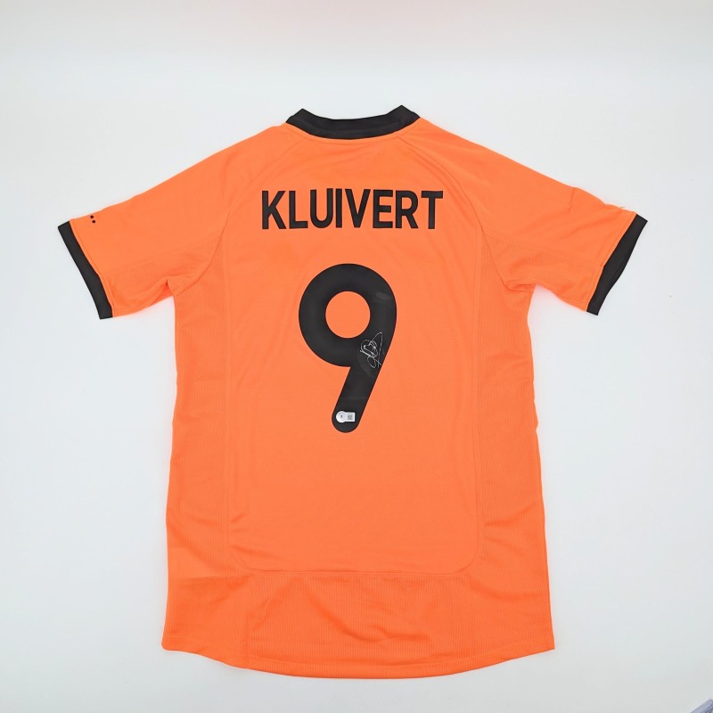Patrick Kluivert's Holland Signed Shirt