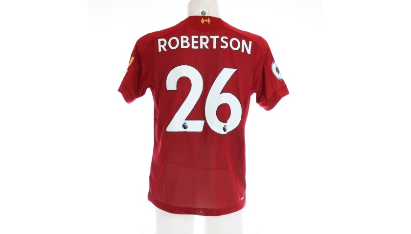 Robertson's Worn and Signed Limited Edition 19/20 Liverpool FC Shirt #2 