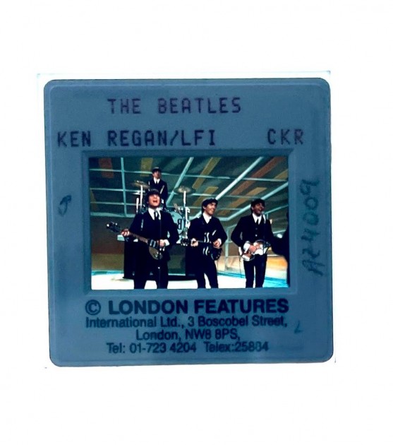 Original Rare 1960's Slide of The Beatles in Concert 